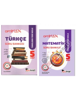 Kafa Dengi Yayınları 5. Optimax Türkçe - Matematik - Soru Bankası