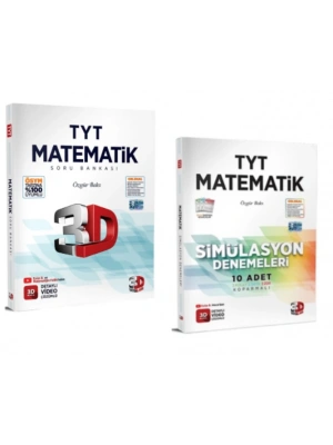 3D YAYINLARI TYT MATEMATİK SORU BANKASI - TYT MATEMATİK SİMÜLASYON DENEME