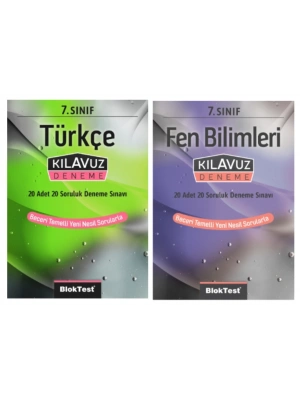 TUDEM YAYINLARI 7.SINIF TÜRKÇE - FEN BİLİMLERİ 20 SORULUK 20 Lİ DENEME