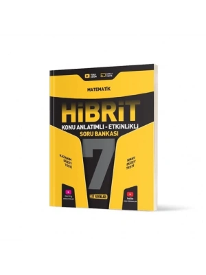 HIZ YAYINLARI 7. SINIF HİBRİT MATEMATİK SORU BANKASI