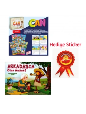 GİZEMLİ BAHÇE 1.SINIF CAN SERİSİ 10LU HİKAYE SETİ - ARKADAŞIM OLURMUSUN 10LU HİKAYE SETİ