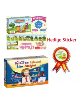GİZEMLİ BAHÇE 2.SINIF MACERACI İŞARETLER 10LU HİKAYE - BİLGENİN EĞLENCELİ BİLİM ATÖLYESİ 10LU HİKAYE SETİ