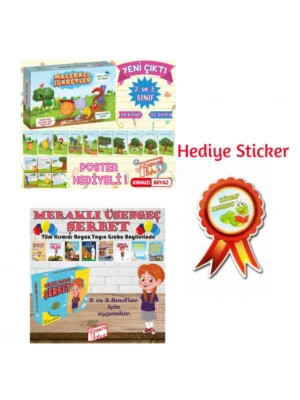 GİZEMLİ BAHÇE 2.SINIF MACERACI İŞARETLER 10LU HİKAYE - MERAKLI ÜŞENGEÇ ŞERBET 10LU HİKAYE SETİ