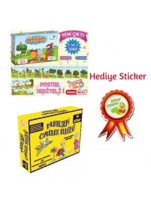 GİZEMLİ BAHÇE 2.SINIF MACERACI İŞARETLER 10LU HİKAYE - MUHTEŞEM ÖYKÜLER KULUBÜ 10LU HİKAYE SETİ