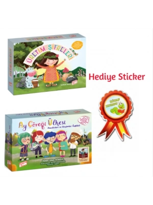 GİZEMLİ BAHÇE 2.SINIF ÜRETİM ŞİFRELERİ 10LU HİKAYE SETİ -  AY ÇÖREĞİ ÜLKESİNDE ATASÖZLERİ VE DEYİMLER 10LU HİKAYE SETİ