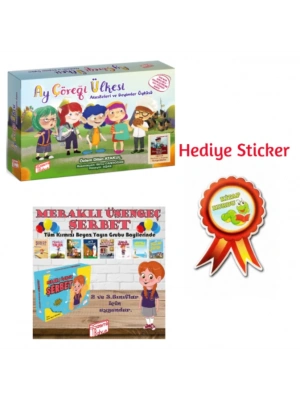 GİZEMLİ BAHÇE 2.SINIF AY ÇÖREĞİ ÜLKESİNDE ATASÖZLERİ VE DEYİMLER 10LU HİKAYE SETİ - MERAKLI ÜŞENGEÇ ŞERBET10LU HİKAYE SETİ