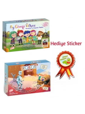 GİZEMLİ BAHÇE 2.SINIF AY ÇÖREĞİ ÜLKESİNDE ATASÖZLERİ VE DEYİMLER 10LU HİKAYE SETİ - ROBOT ARKADAŞIM10LU HİKAYE SETİ