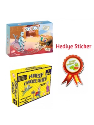 GİZEMLİ BAHÇE 2.SINIF ROBOT ARKADAŞIM 10LU HİKAYE - MUHTEŞEM ÖYKÜLER KULUBÜ 10LU HİKAYE SETİ