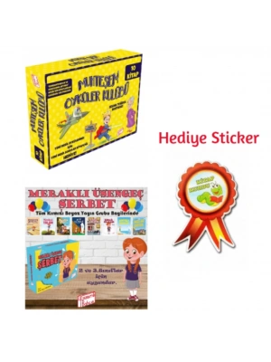 GİZEMLİ BAHÇE 2.SINIFMUHTEŞEM ÖYKÜLER KULUBÜ 10LU HİKAYE - MERAKLI ÜŞENGEÇ ŞERBET 10LU HİKAYE SETİ
