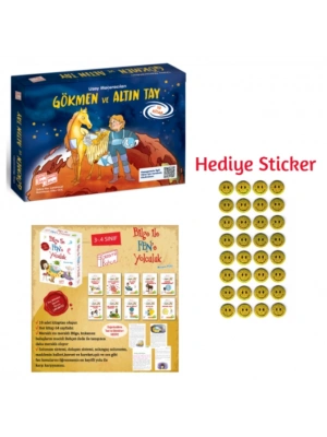 GİZEMLİ BAHÇE 3.SINIF GÖKMEN ve ALTIN TAY 10LU HİKAYE - BİLGE İLE FENE YOLCULUK 10LU HİKAYE SETİ