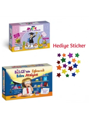 GİZEMLİ BAHÇE 3.SINIF SİHİRLİ ANAHTAR ve METE MATİK - BİLGENİN EĞLENCELİ BİLİM ATÖLYESİ 10LU HİKAYE SETİ