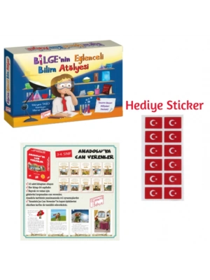 GİZEMLİ BAHÇE 3.SINIF BİLGENİN EĞLENCELİ BİLİM ATÖLYESİ - ANADOLUYA CAN VERENLER 10LU HİKAYE SETİ