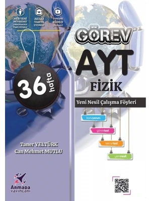 ARMADA YAYINLARI GÖREV YKS AYT FİZİK YENİ NESİL ÇALIŞMA FÖYLERİ