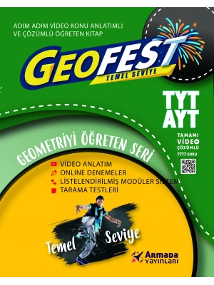 Armada Yayınları TYT AYT Geofest Geometri Temel Seviye Geometriyi Öğreten Seri