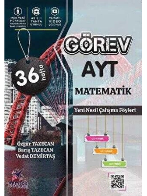 Armada Yayınları Armada Görev AYT Matematik Yeni Nesil Çalışma Föyleri