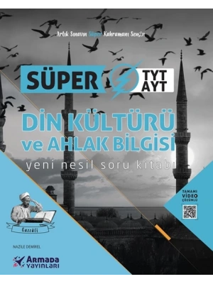 Armada Yayınları Armada YKS TYT AYT Din Kültürü ve Ahlak Bilgisi Süper Soru Kitabı Yeni Nesil