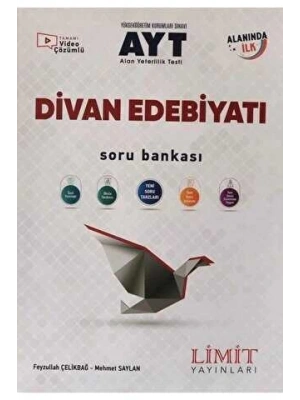 Limit Yayınları AYT Divan Edebiyatı Video Çözümlü Soru Bankası