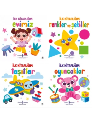 İlk Kitaplığım Oyuncaklar + Taşıtlar + Evimiz + Renkler ve Şekiller