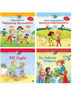 YAPABİLİRİZ SERİSİ PAYLAŞMAYI ÖĞRENEBİLİRİZ - HATAMIZI KABUL EDEBİLİRİZ - ELİF ÜZGÜN - DİŞ HEKİMİNE GİDİYORUZ (5 - 8 YAŞ)