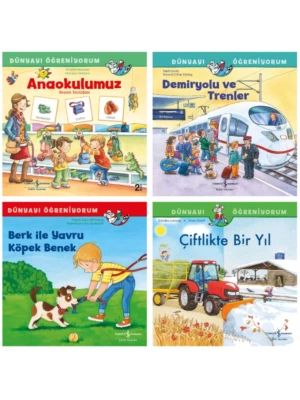 DÜNYAYI ÖĞRENİYORUM ANA OKULUMUZ - DEMİR YOLU VE TRENLER - BERK İLE YAVRU KÖPEK BENEK - ÇİFTLİKTE BİR YIL (6 - 8 YAŞ)