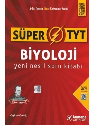 ARMADA YAYINLARI Süper TYT Biyoloji Yeni Nesil Soru Kitabı