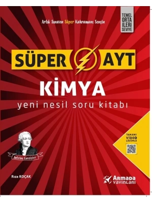 Armada SÜPER AYT KİMYA YENİ NESİL SORU KİTABI