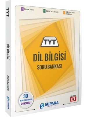 Supara Yayınları TYT Dil Bilgisi Soru Bankası