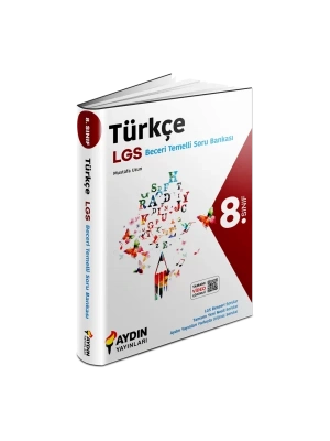 Aydın Yayınları 8. Sınıf Türkçe Beceri Temelli Soru Bankası