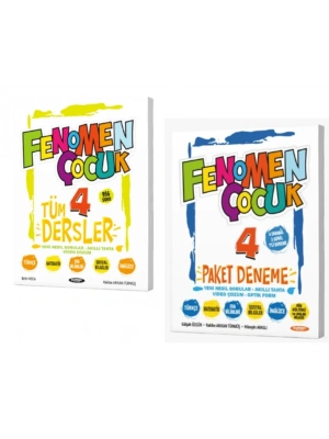 FENOMEN YAYINCILIK 4 Tüm Dersler Yeni Nesil Soru Bankası ve Paket Deneme