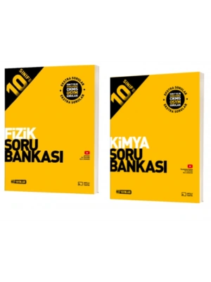 HIZ YAYINLARI 10. SINIF FİZİK - KİMYA SORU BANKALARI