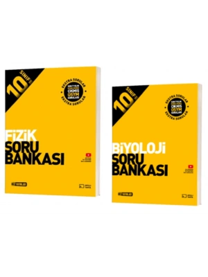 HIZ YAYINLARI 10. SINIF FİZİK - BİYOLOJİ SORU BANKALARI