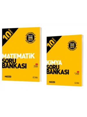 HIZ YAYINLARI 10. SINIF MATEMATİK - KİMYA SORU BANKASI