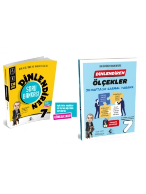 ARI YAYINCILIK 7. Sınıf Dinlendiren Soru Bankası ve Ölçekler 36 Haftalık Sarmal Tarama