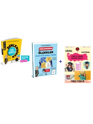 ARI YAYINCILIK 8. Sınıf Dinlendiren Soru Bankası ve Ölçekler 36 Haftalık Sarmal Tarama - Hediyelidir