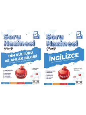 NARTEST YAYINLARI 5.SINIF PRESTİJ DİN KÜLTÜRÜ - İNGİLİZCE SORU HAZİNESİ