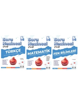 NARTEST YAYINLARI 5.SINIF PRESTİJ TÜRKÇE - MATEMATİK - FEN BİLİMLERİ SORU HAZİNESİ