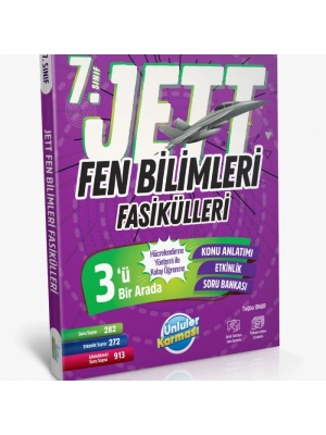 ÜNLÜLER KARMASI 7. SINIF JETT FEN BİLİMLERİ FASİKÜLLERİ
