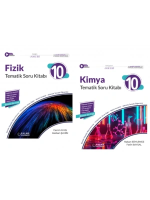 PALME YAYINEVİ 10.SINIF JOKER FİZİK - KİMYA  TEMATİK SORU BANKASI