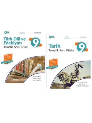 PALME YAYINEVİ 9.SINIF JOKER EDEBİYAT - TARİH TEMATİK SORU BANKASI