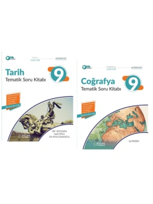 PALME YAYINEVİ 9.SINIF JOKER TARİH - COĞRAFYA TEMATİK SORU BANKASI