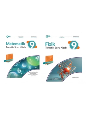 PALME YAYINEVİ 9.SINIF JOKER MATEMATİK - FİZİK TEMATİK SORU BANKASI