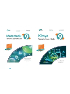 PALME YAYINEVİ 9.SINIF JOKER MATEMATİK - KİMYA TEMATİK SORU BANKASI