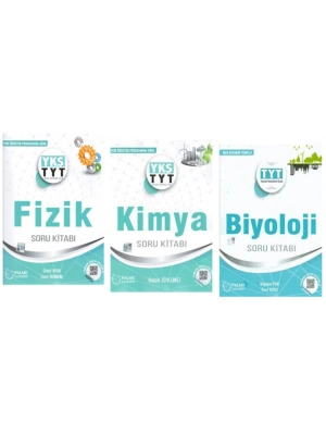 PALME YAYINEVİ TYT FİZİK - KİMYA - BİYOLOJİ SORU KİTABI