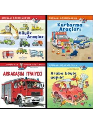 DÜNYAYI ÖĞRENİYORUM BÜYÜK ARAÇLAR - KURTARMA ARAÇLARI - ARKADAŞIM İTFAİYECİ - ARABA BÖYLE YAPILIR