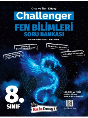 Kafa Dengi Yayınları 8. Sınıf Fen Bilimleri Challenger Soru Bankası