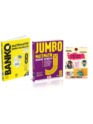 MODEL EĞİTİM YAYINLARI 8. Sınıf Banko Matematik Soru Bankası Matematik Deneme Bankası