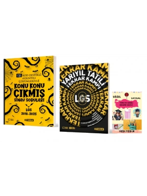 HIZ YAYINLARI 8. SINIF KONU KONU ÇIKMIŞ SINAV SORULARI ve YARIYIL TATİLİ TEKRAR KAMPI