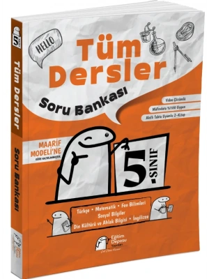 GİZLİ YAYINLARI Eğitim Deposu 5. Sınıf Tüm Dersler Soru Bankası