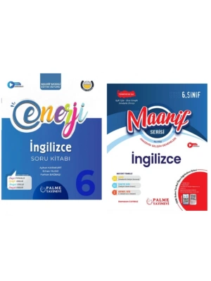 PALME YAYINEVİ 6.SINIF ENERJİ İNGİLİZCE SORU KİTABI - İNGİLİZCE MAARİF AKADEMİK GELİŞİM DENEMELERİ