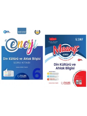 PALME YAYINEVİ 6.SINIF ENERJİ DİN KÜLTÜRÜ SORU KİTABI - DİN KÜLTÜRÜ MAARİF AKADEMİK GELİŞİM DENEMELERİ